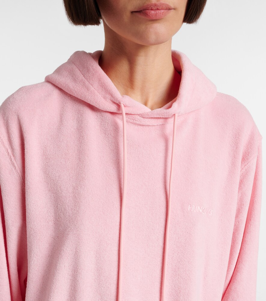  Hunza G Hunza G Hoodie Aus Baumwoll-frottee 
