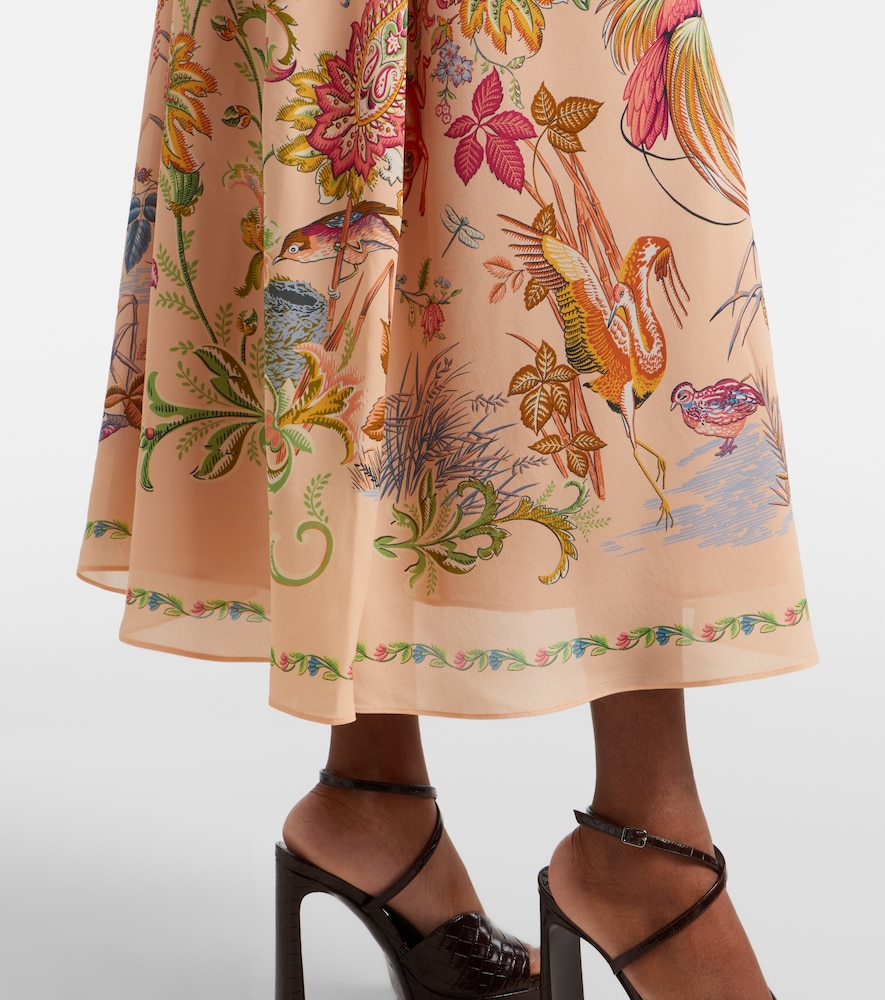  Etro Etro Bedrucktes Midikleid 