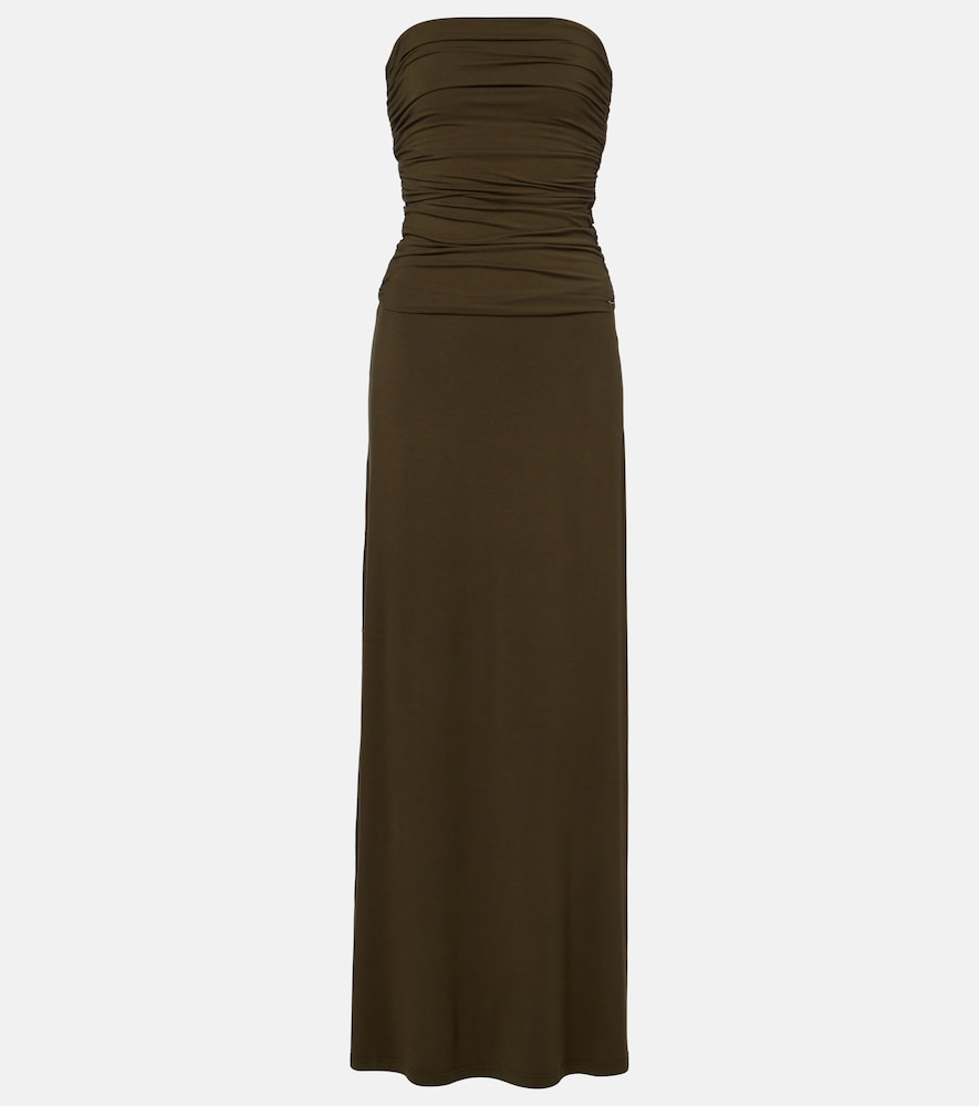 Melissa Odabash Rae ruched maxi dress | Thumbnail 6