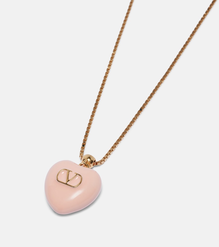  Valentino Valentino Halskette Cœur Royal Mit Emaille 