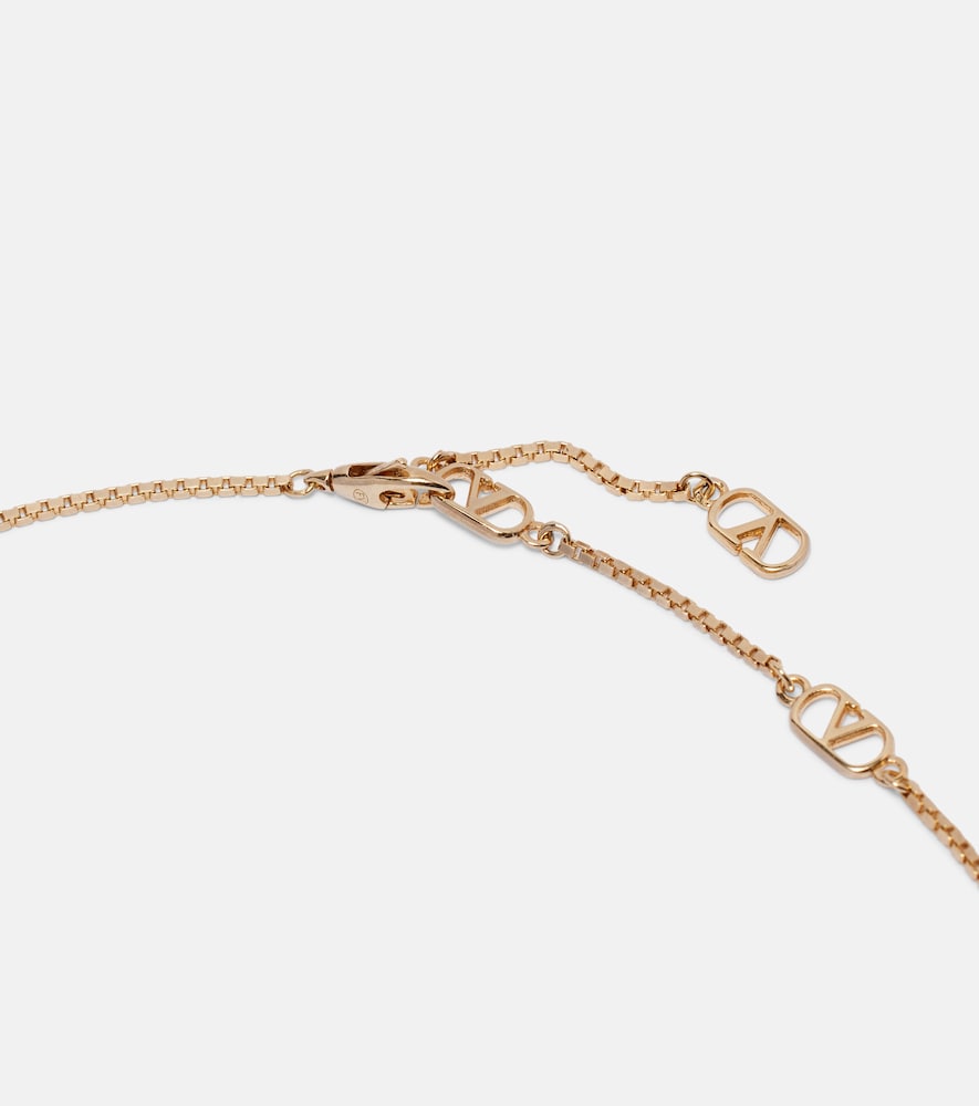  Valentino Valentino Halskette Cœur Royal Mit Emaille 