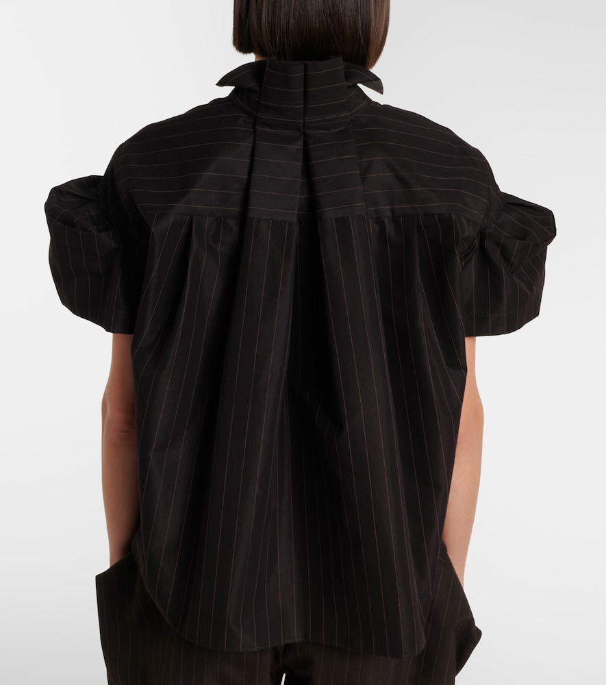  Sacai Sacai Top Aus Einem Baumwollgemisch 