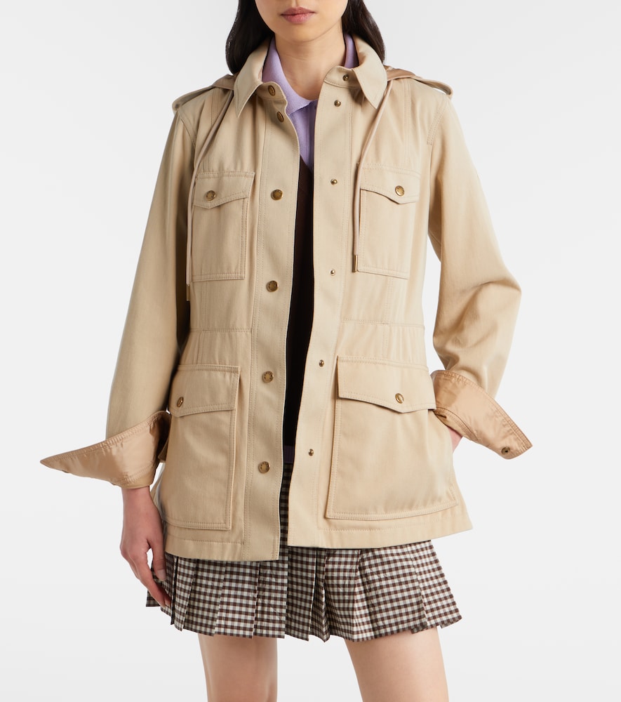 Moncler Centaurea belted field jacket