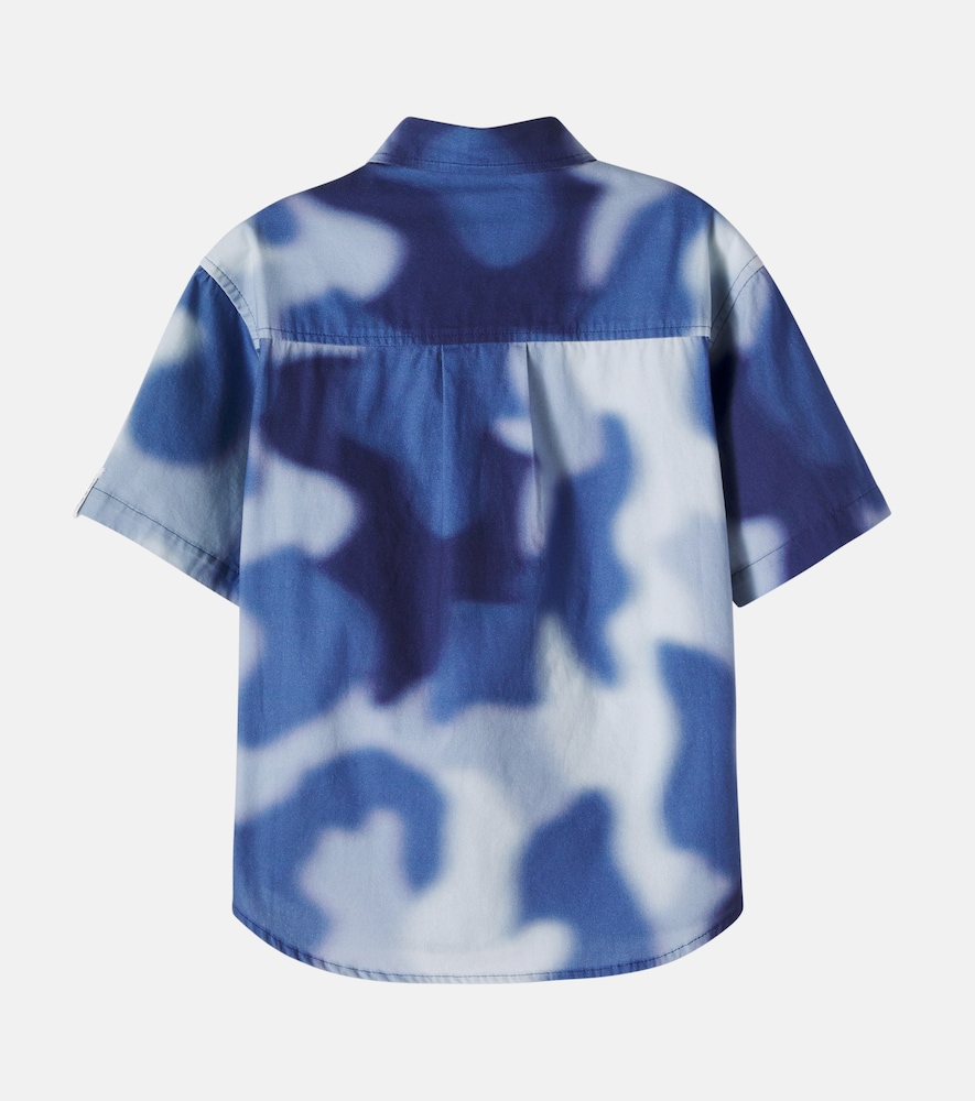  Stella Mccartney Kids Stella Mccartney Kids Bedrucktes Hemd Aus Baumwollpopeline 