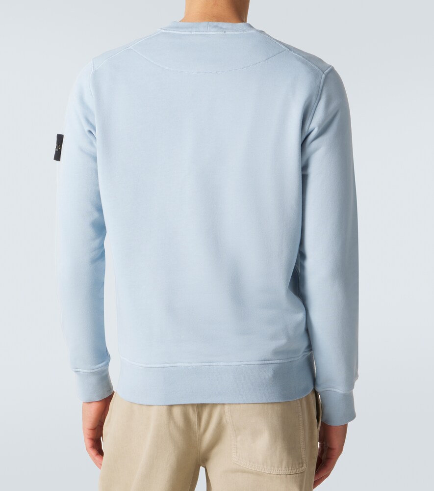  Stone Island Stone Island Compass Cotton Fleece Sweatshirt 