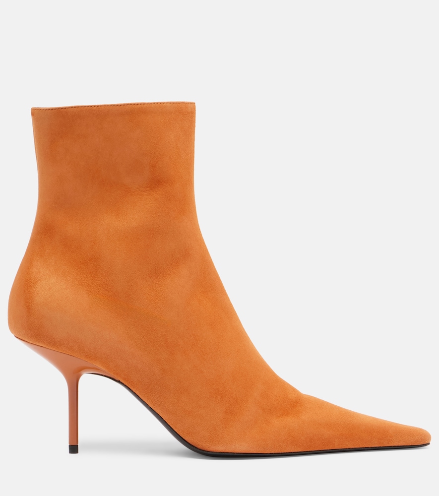  Victoria Beckham Victoria Beckham Ankle Boots Sloan Aus Veloursleder 