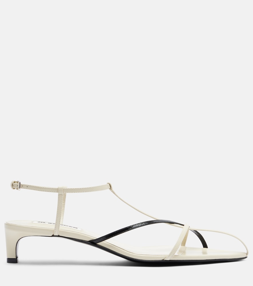  Jil Sander Jil Sander Leather Sandals 