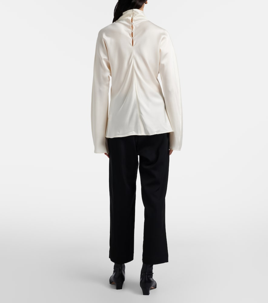  Rohe Róhe Pantaloni Cropped A Gamba Larga 