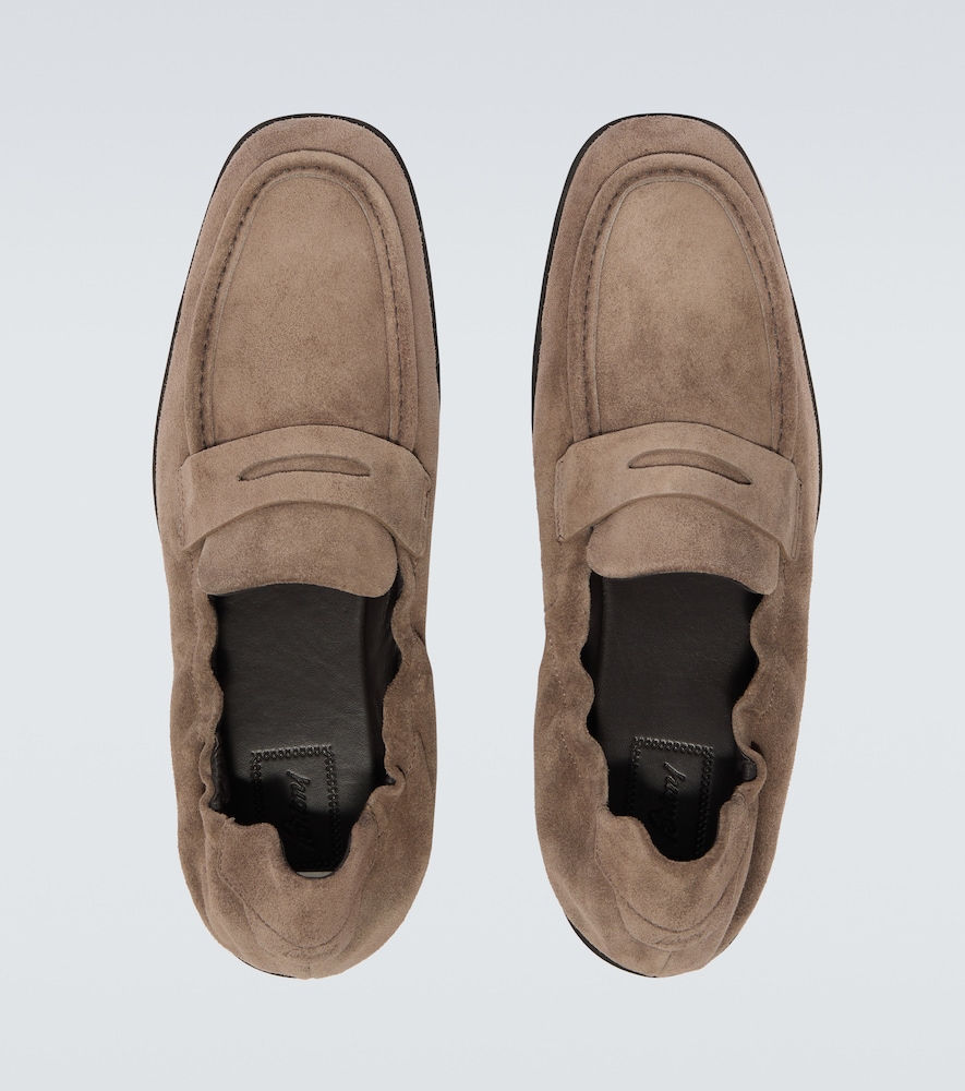  Brioni Brioni Loafers Aus Veloursleder 