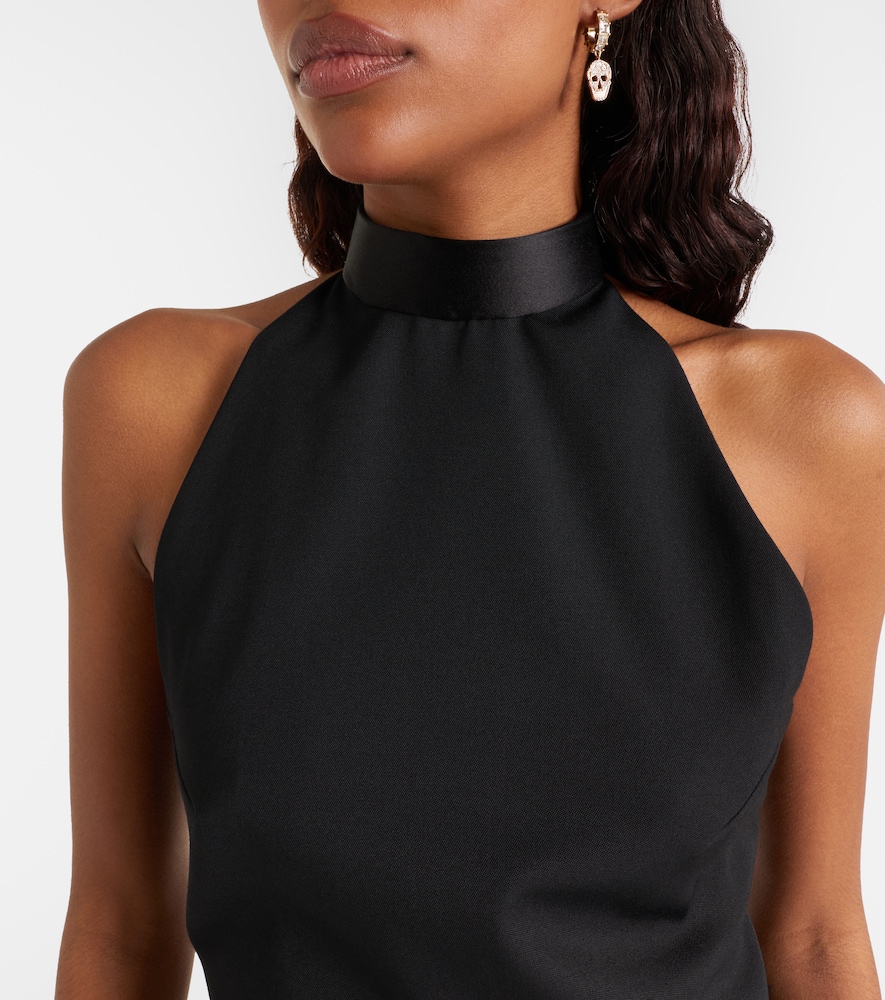  Mcqueen Mcqueen Satin Top 