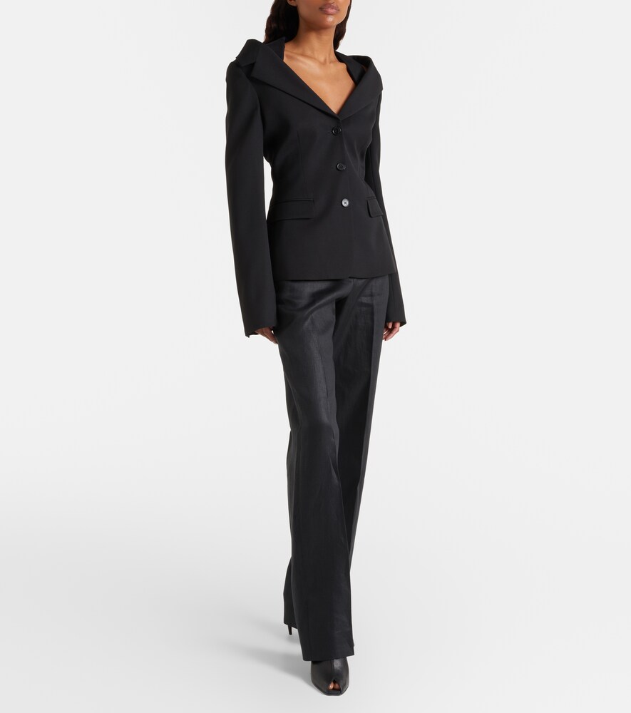 McQueen Crêpe blazer