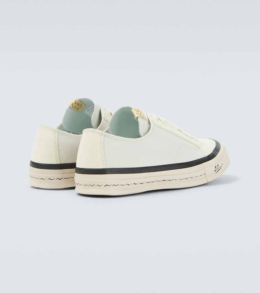  Visvim Visvim Nolan Leather-trimmed Canvas Sneakers 