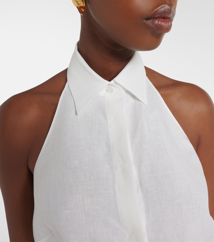  Ralph Lauren Collection Ralph Lauren Collection Top Eldred Aus Leinen 