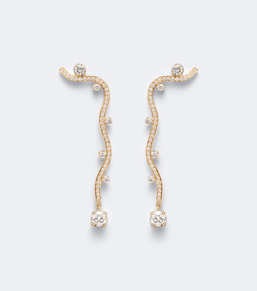 Sophie Bille Brahe Boucles doreilles Grand Ocean Etoile en or 18 ct et diamants 22000 €