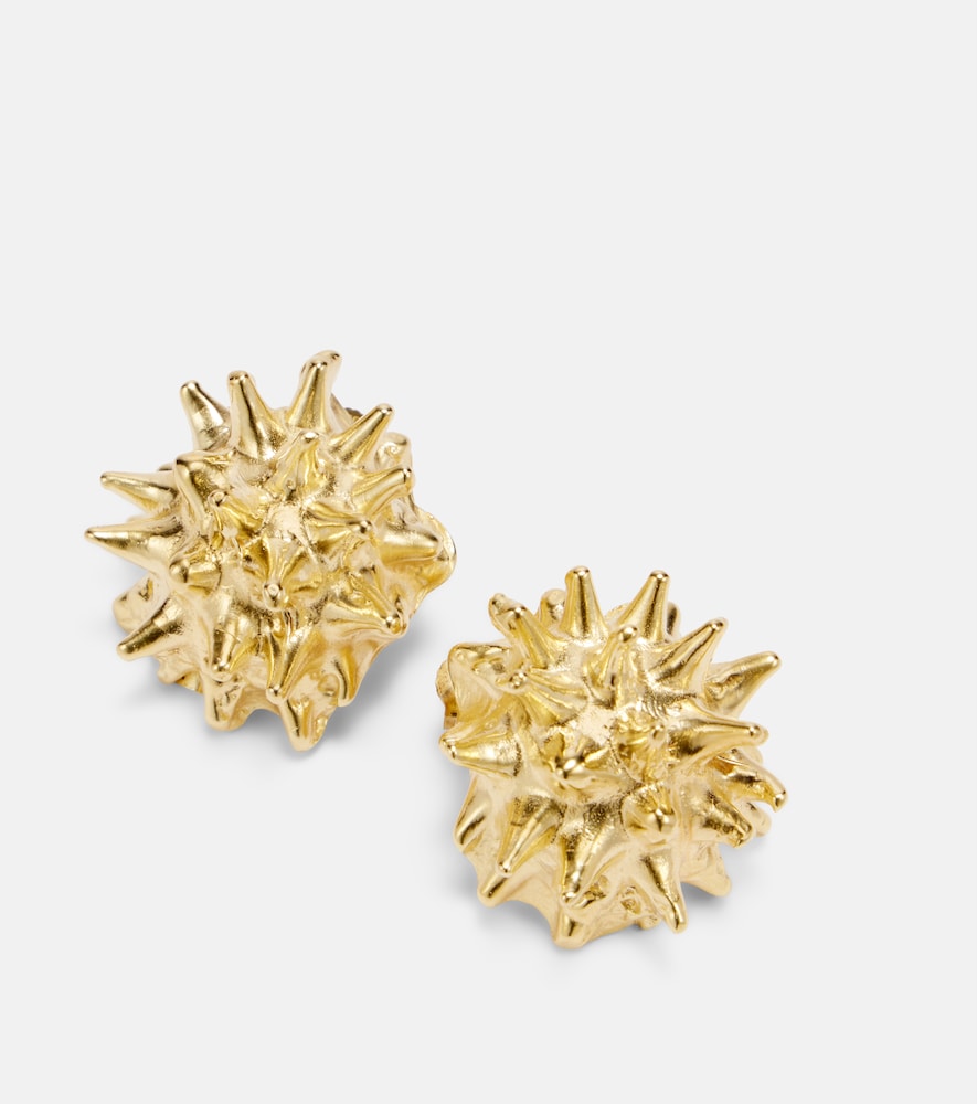  Ysso Ysso Ohrringe Sea Urchin, 24kt Vergoldet 