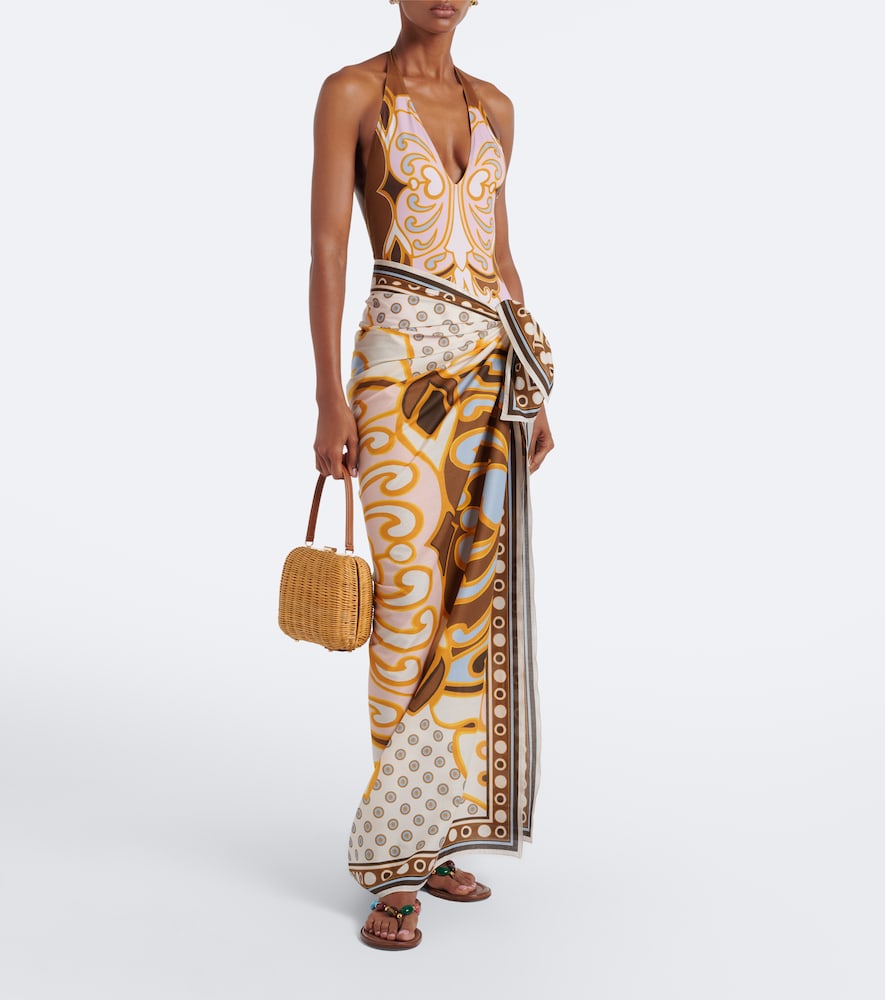La DoubleJ Printed cotton beach cover-up | Thumbnail 4 La DoubleJ Printed cotton beach cover-up | Thumbnail 4