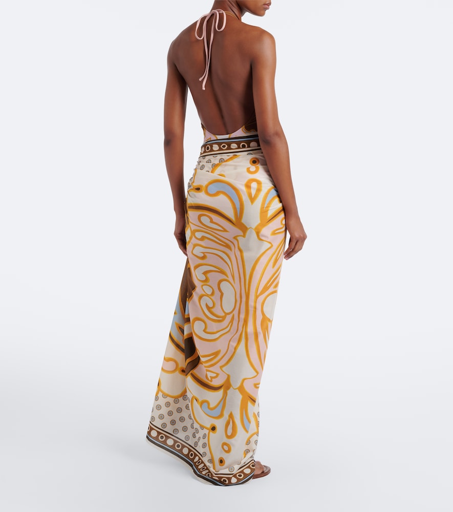 La DoubleJ Printed cotton beach cover-up | Thumbnail 2 La DoubleJ Printed cotton beach cover-up | Thumbnail 2