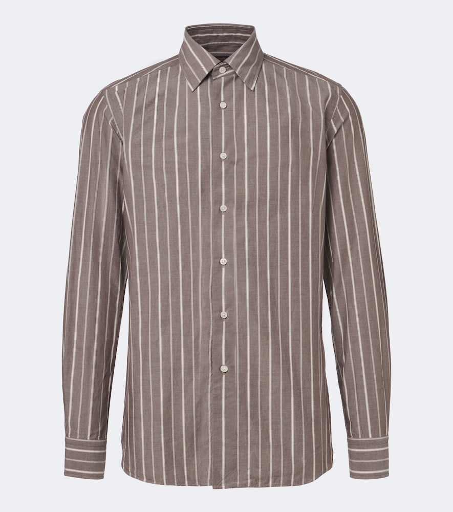 Slowear Chemise en coton à rayures