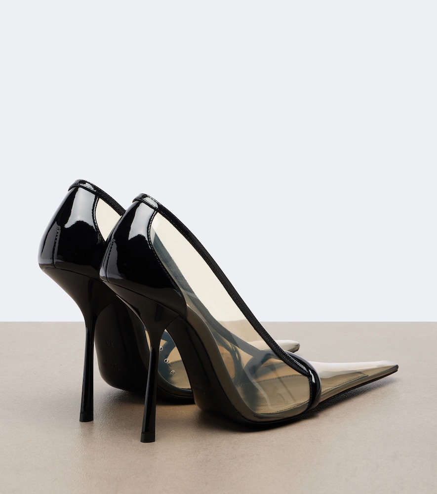 Brigitte Leather-Trimmed Tpu Pumps
