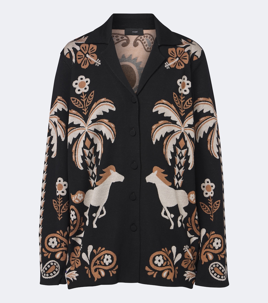 Blazer Island Roots in misto lana e seta
