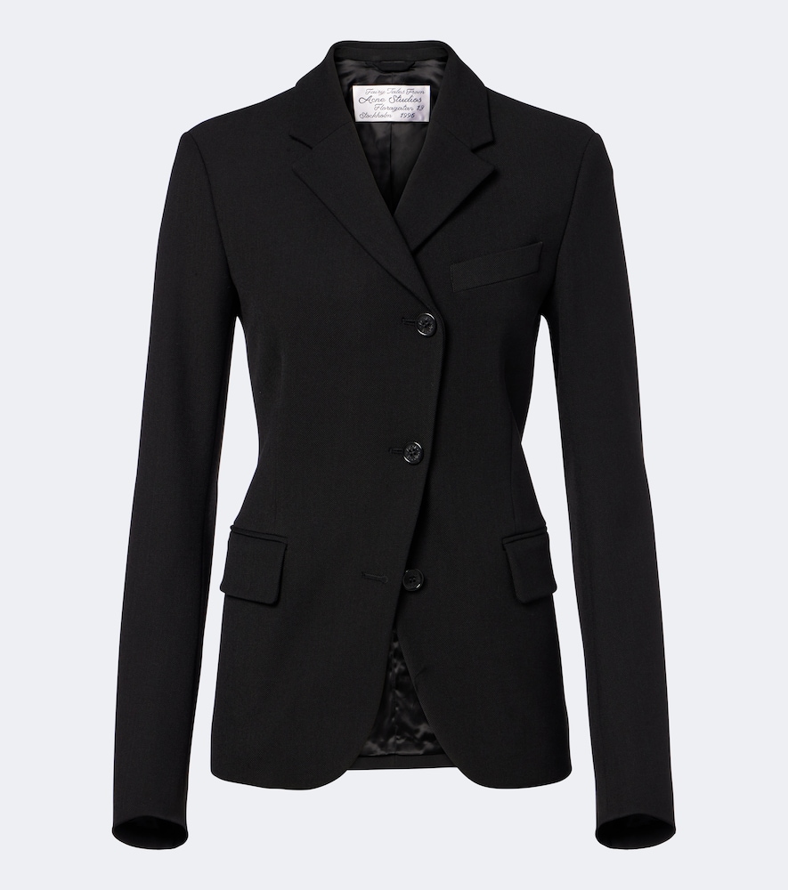 Acne Studios Acne Studios Asymmetric twill blazer