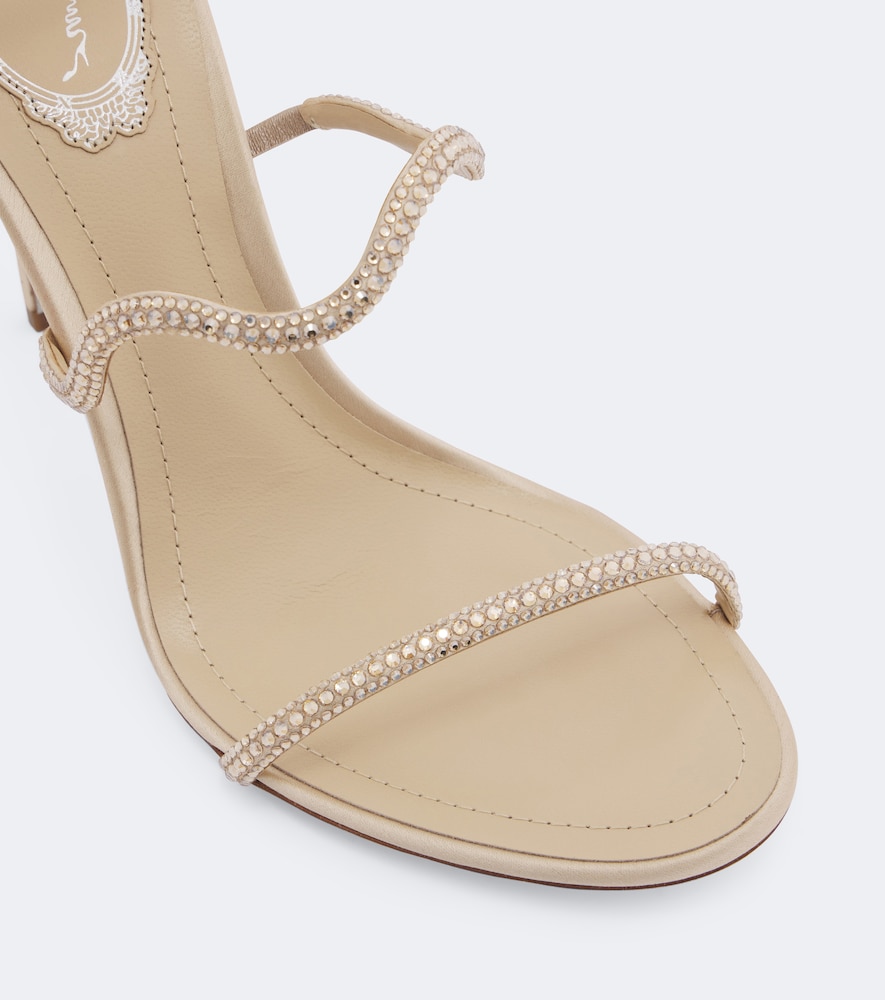 Cleo Crystal-Embellished Sandals