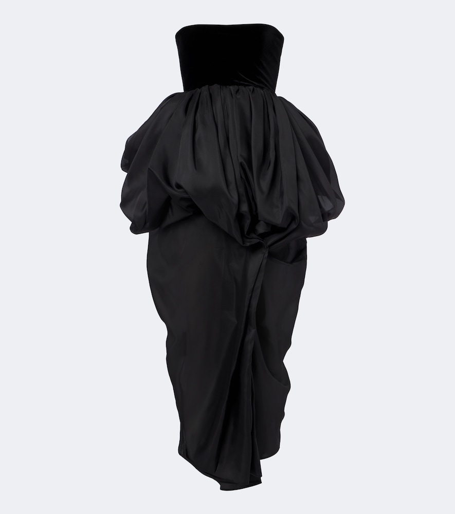 Abito midi Bronte in organza