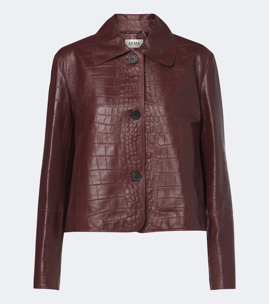 Jacke Emy aus Leder