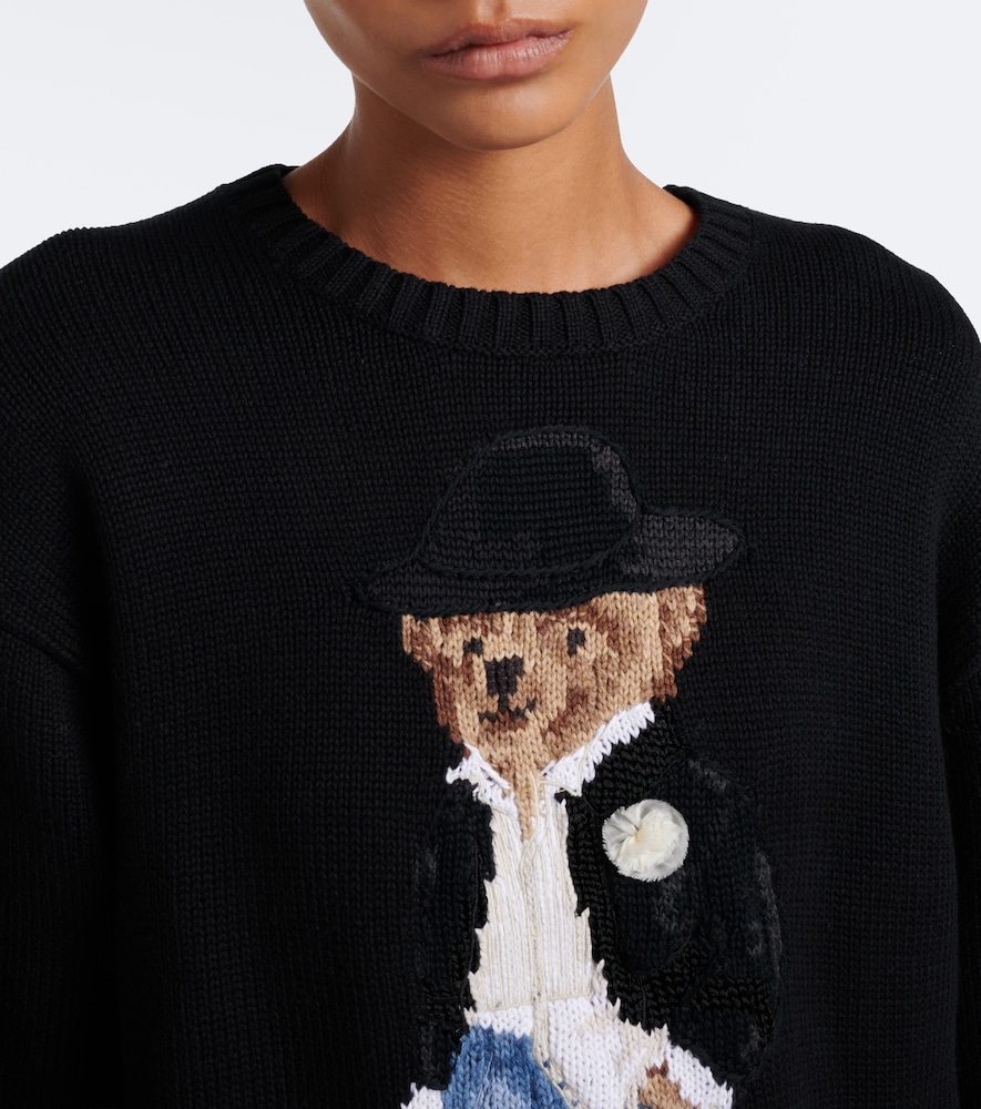 Polo Ralph Lauren Polo Bear Intarsia Cotton Sweater