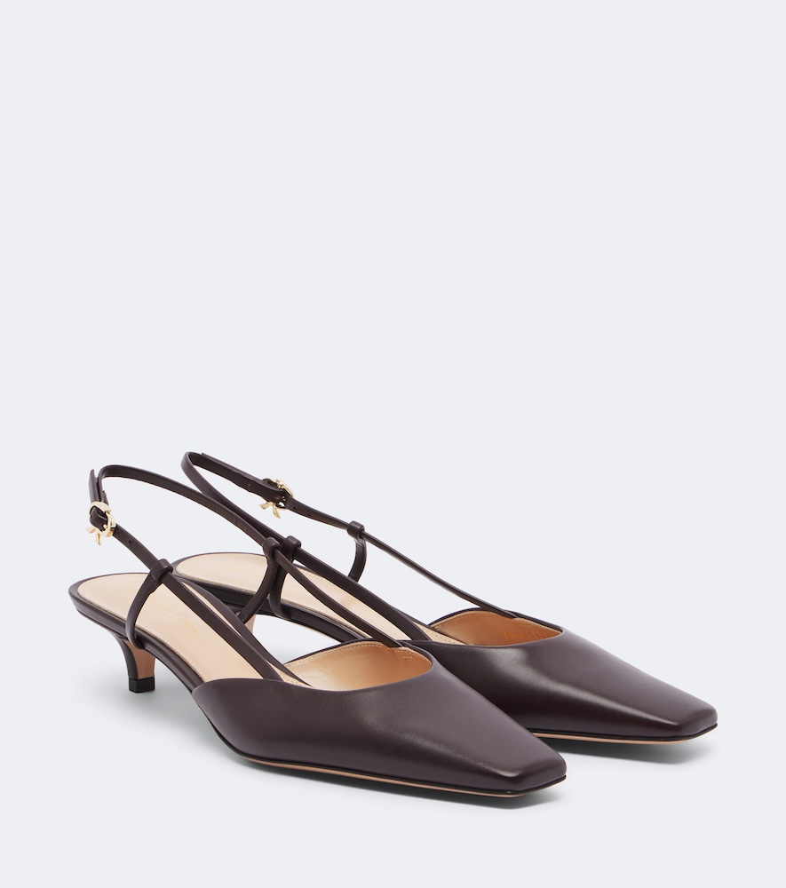 Leather Slingback