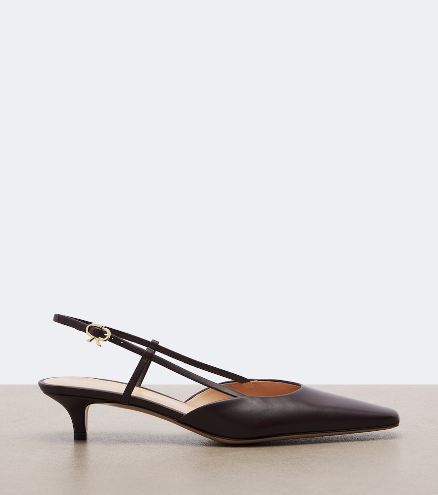 Leather Slingback