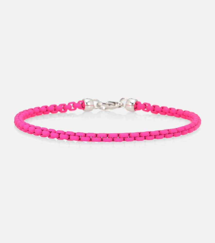 Eera Eéra Giada 18kt white-gold anklet