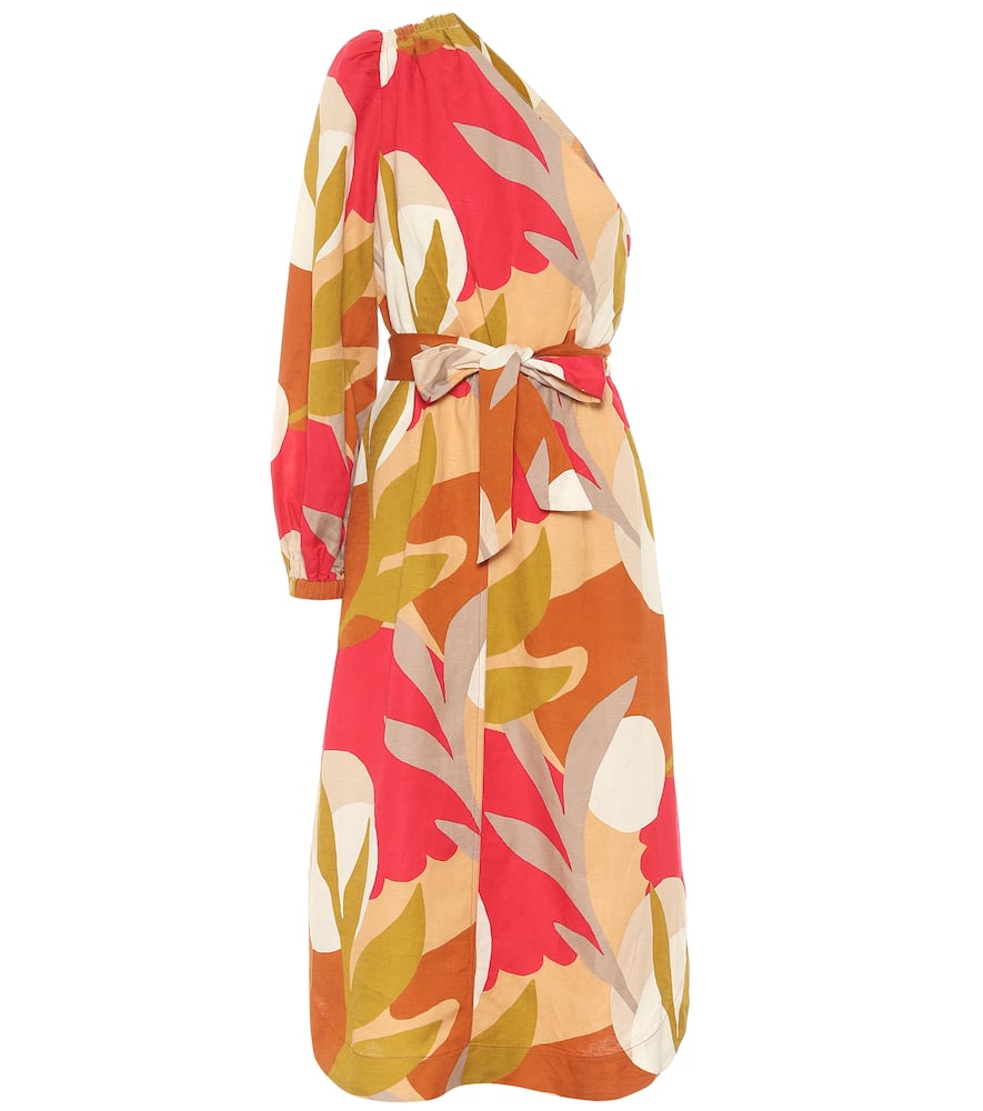 Rebecca Vallance Sangria printed midi dress