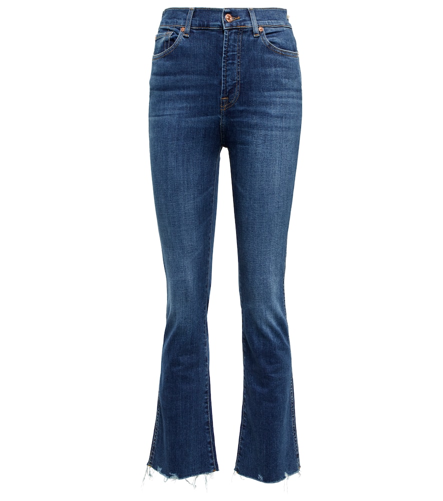 7 For All Mankind Slim Kick high-rise jeans