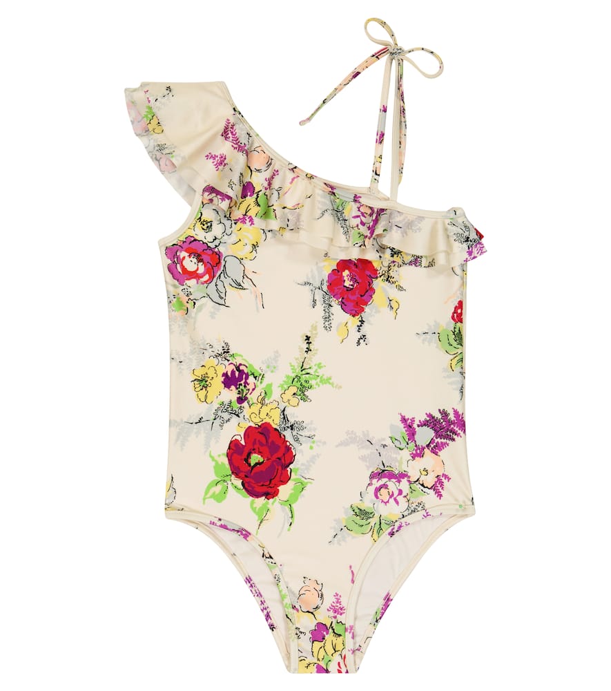 Zimmermann Kids Clover floral swimsuit