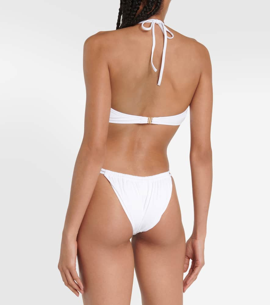 Shop Melissa Odabash Luxor Bikini Bottoms In White