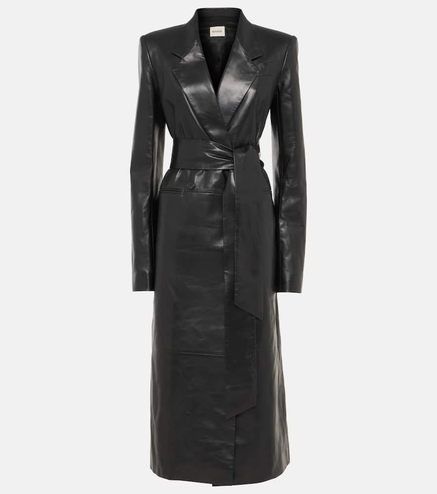 Lolo leather coat