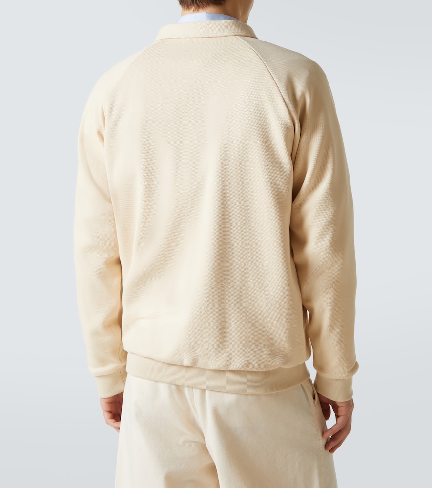 Valentino Cotton-blend Cardigan In Neutral