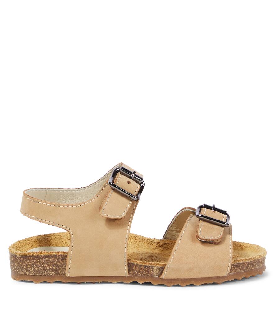 Il Gufo Nubuck Sandals In Beige