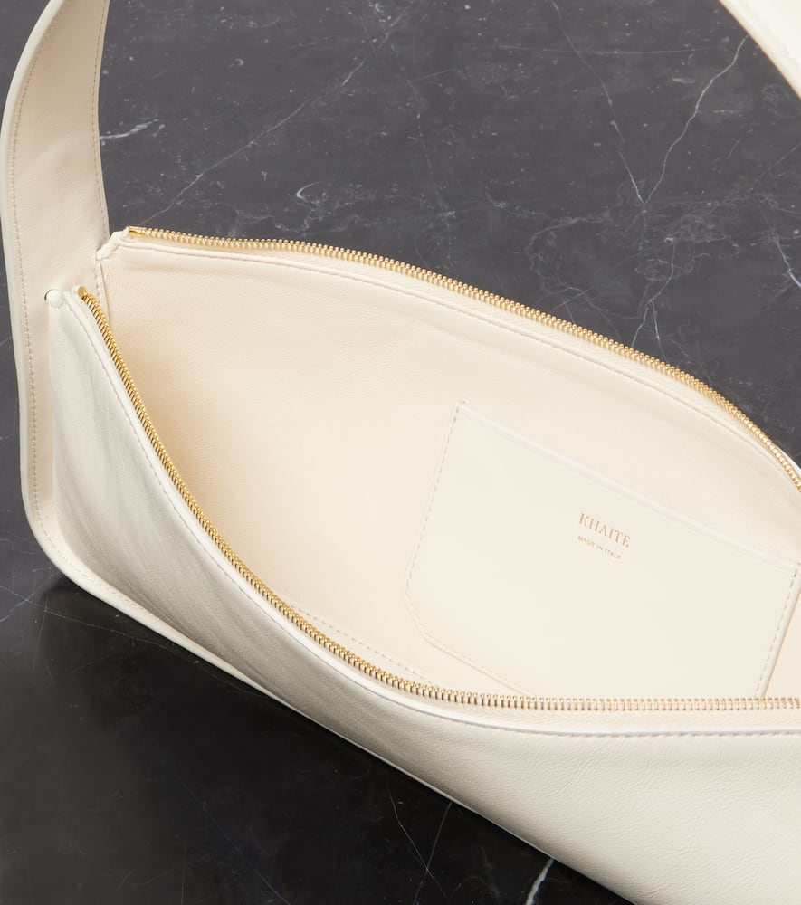 Khaite Lori Small Leather Shoulder Bag
