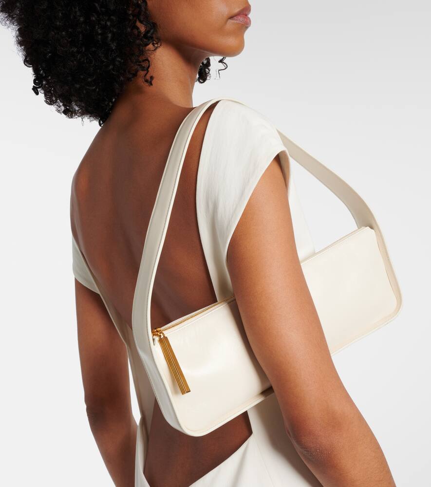 Khaite Lori Small Leather Shoulder Bag