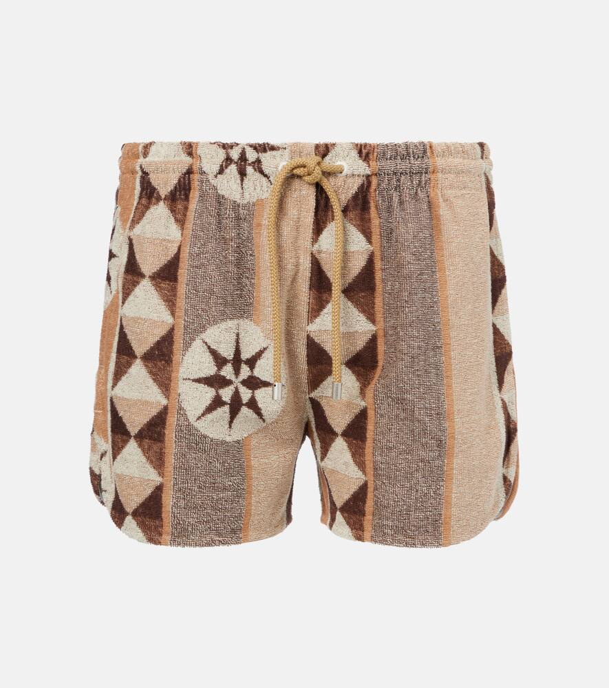Loewe Paula's Ibiza printed terry shorts
