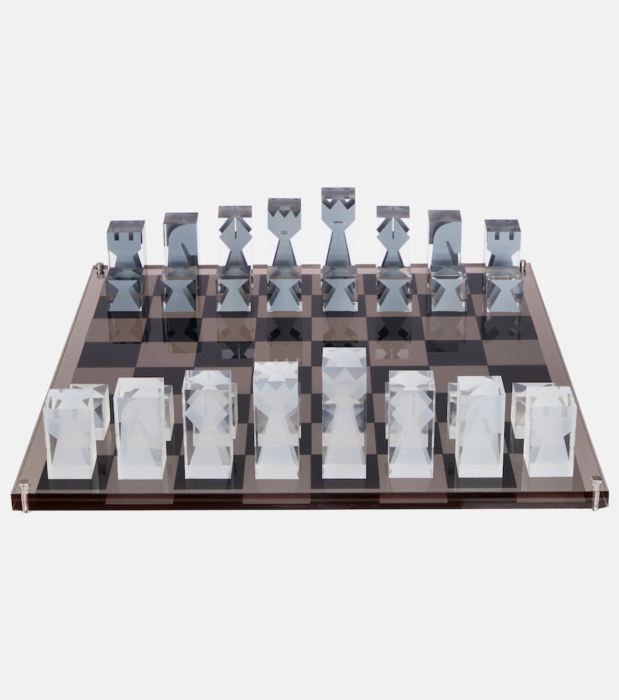 Jonathan Adler Acrylic chess set
