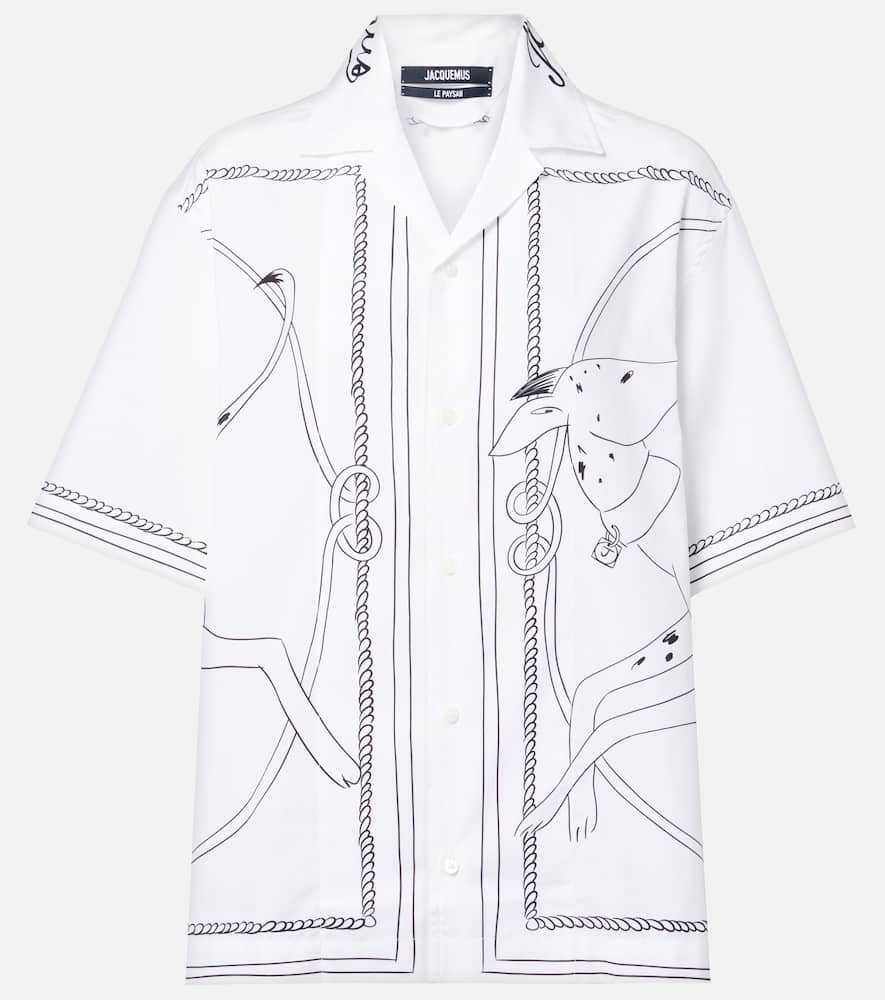 Chemise Jean printed cotton shirt