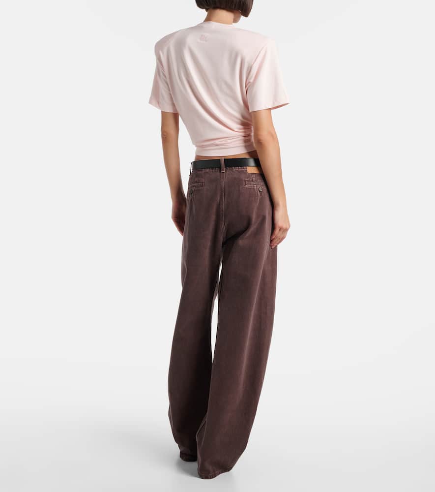 Magda Butrym Short-sleeved T-shirt In Pink
