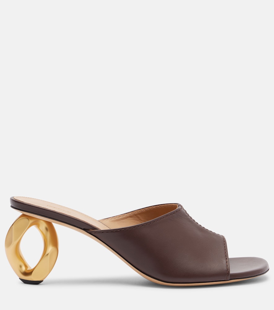  Jw Anderson Jw Anderson Pantoletten Stitch Aus Leder 