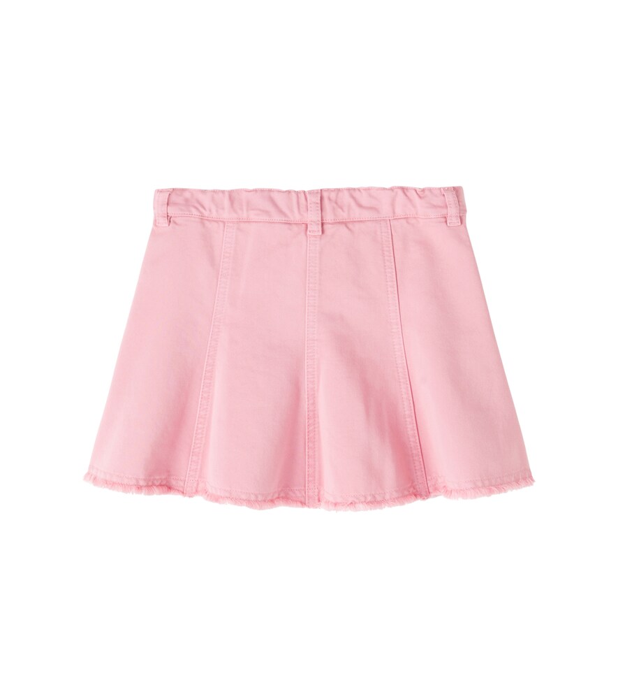  Il Gufo Il Gufo Pleated Denim Skirt 
