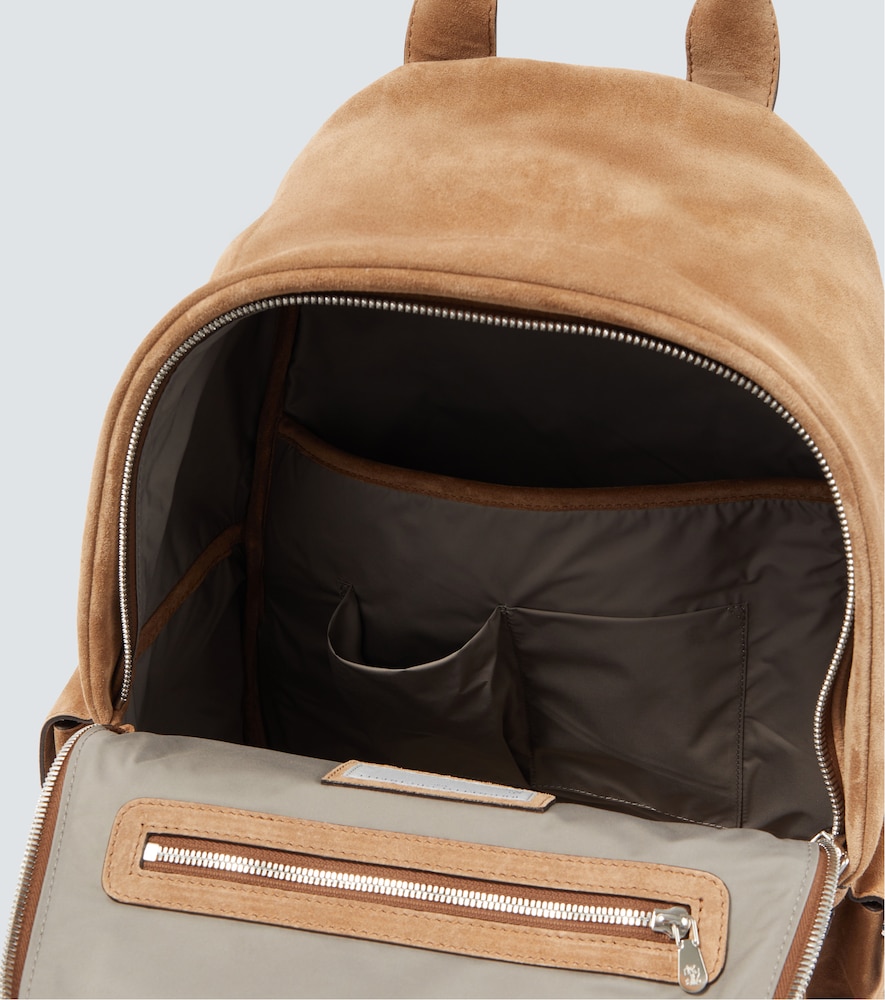  Brunello Cucinelli Brunello Cucinelli Suede Backpack 