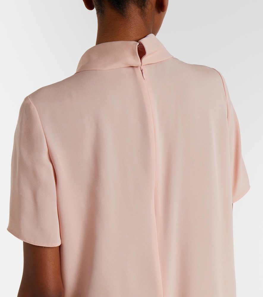  Valentino Valentino Top Aus Seiden-georgette 