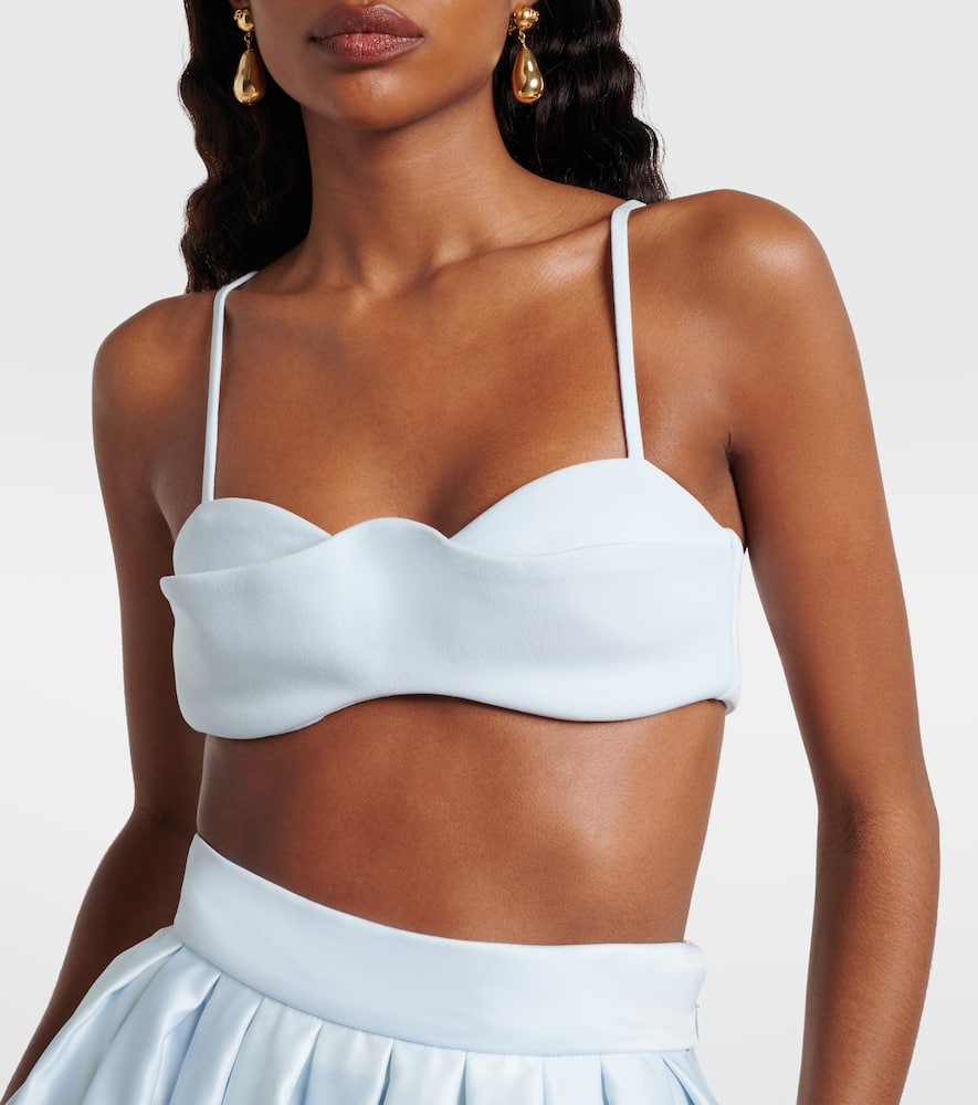 Leo Lin Julia Bra Top In White